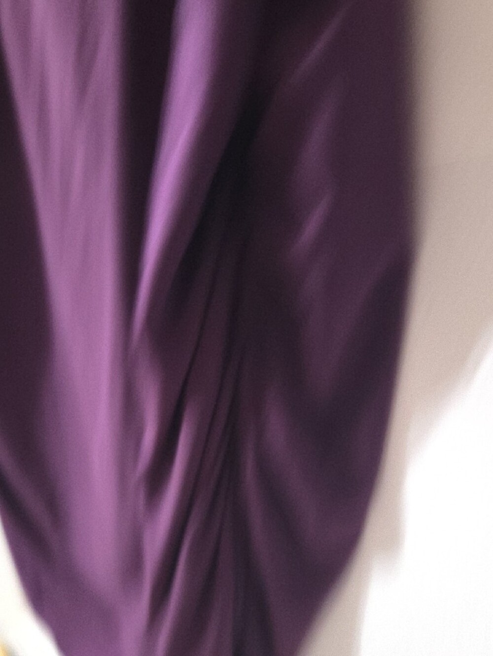 Short-Sleeve Purple Scoop Neck Tunic Top - Picture 7 of 10